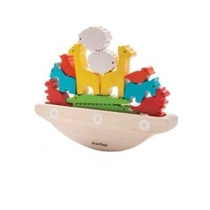 Plan toys Balancing Boat - Multicolor Wooden Toy